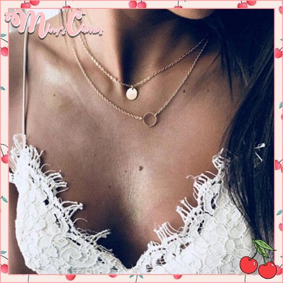 Mary's Cherries Boutique Jewelry - 🍒 SHADOW Layered Boho Necklace 📿